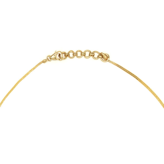 18K Yellow Gold Star-Inspired Necklace