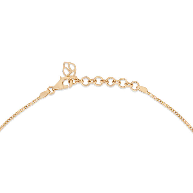 Dual Design Lace Interlace Gold Necklaces,,hi-res