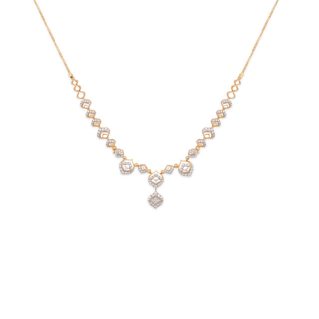 Delicate Gold Lace Dual Necklaces,,hi-res 2
