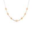 Gold Geometric Lace Necklace,,hi-res 2