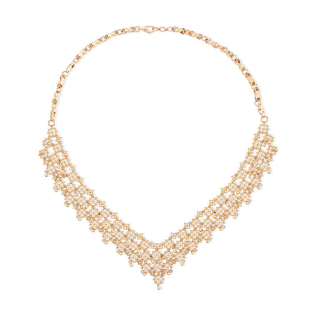 Interlaced Star Necklace in 18Karat Gold,,hi-res 