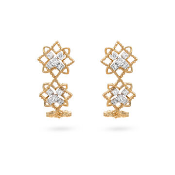 Contemporary 8-pointed Star Stud Earrings