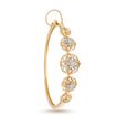 18K Yellow Gold 8-pointed Star Bangle 3