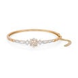 Stellar Radiance Gold Bangle 