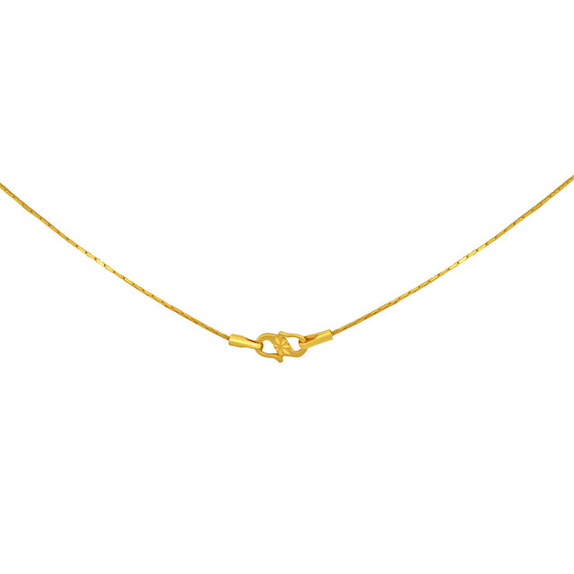 Tanishq 18KT  Gold Chain  for Women 4