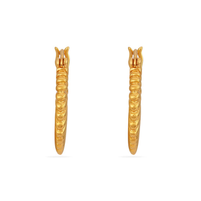 Tanishq 18 KT Gold Earrings for Women 