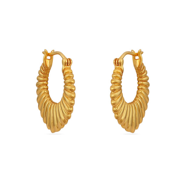 Tanishq 18 KT Gold Earrings for Women 2