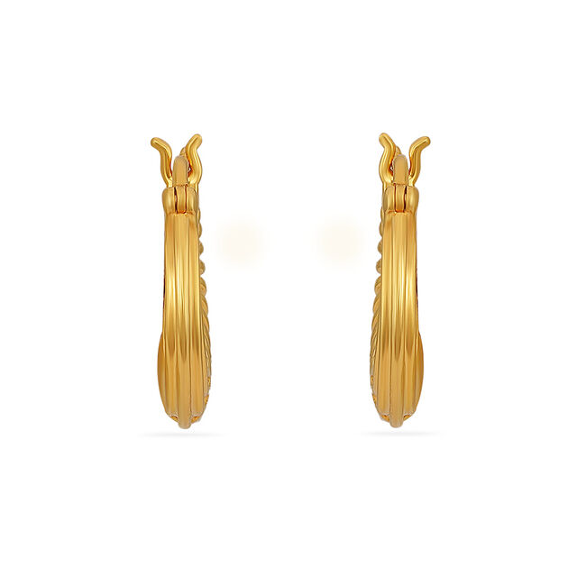 Tanishq 18KT  Gold Earrings  for Women