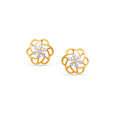 Tanishq 18 Karat Diamond Earrings for Women 