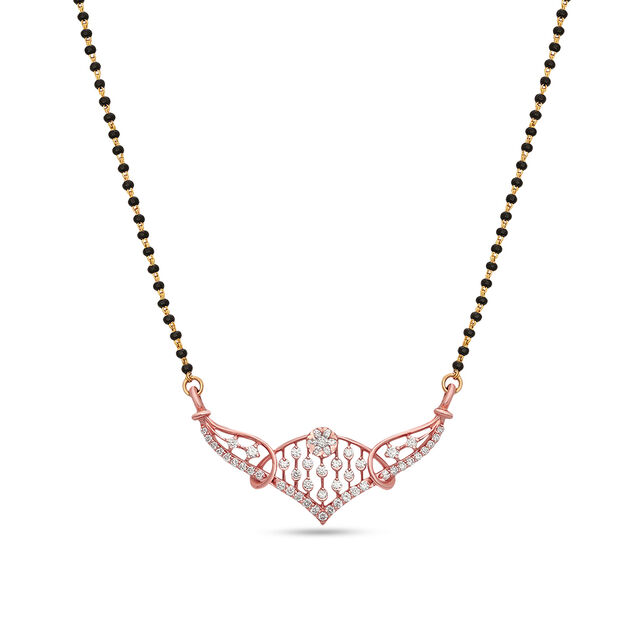 Tanishq 18 Karat Diamond Mangalsutra for Women 2