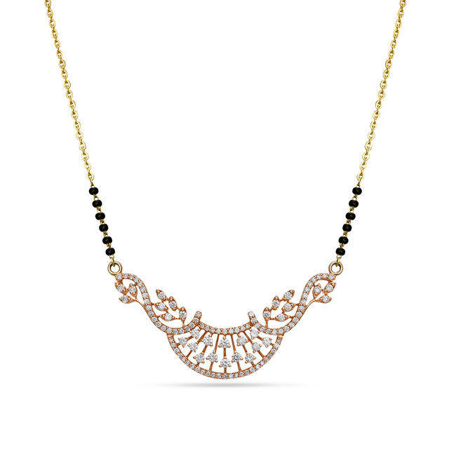 Tanishq 18 Karat Diamond Mangalsutra for Women 2