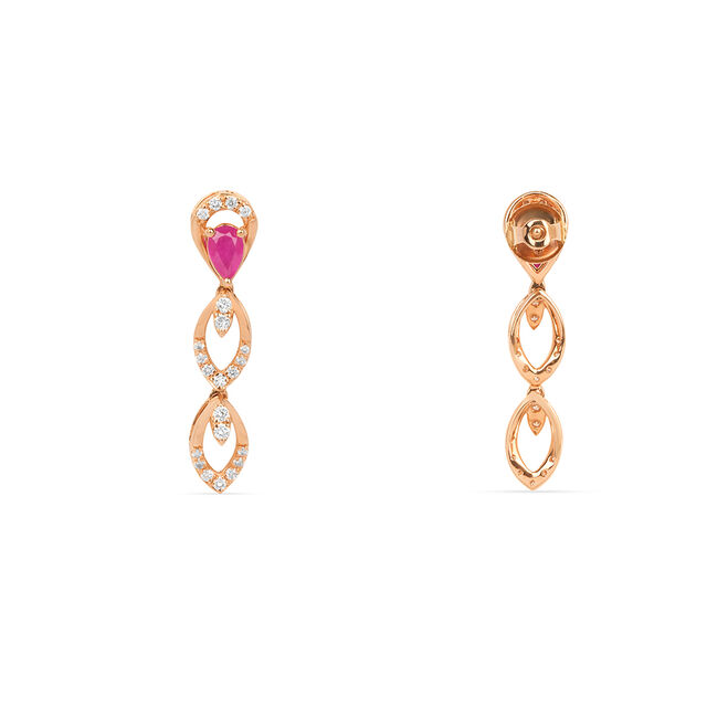 Tanishq 18KT Diamond Necklace Set for Women 5