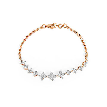 Tanishq 18KT Diamond Bracelet for Women