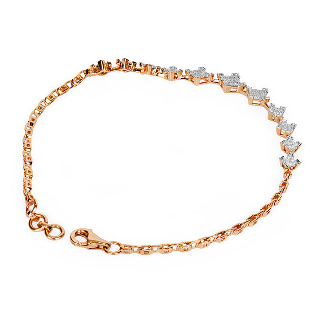 Tanishq 18KT Diamond Bracelet for Women 2
