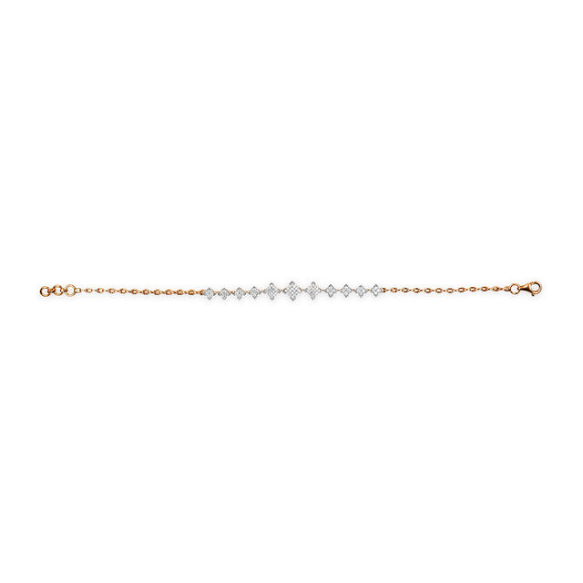Tanishq 18KT Diamond Bracelet for Women 3
