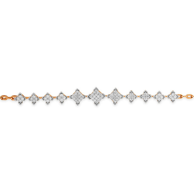 Tanishq 18KT Diamond Bracelet for Women 4