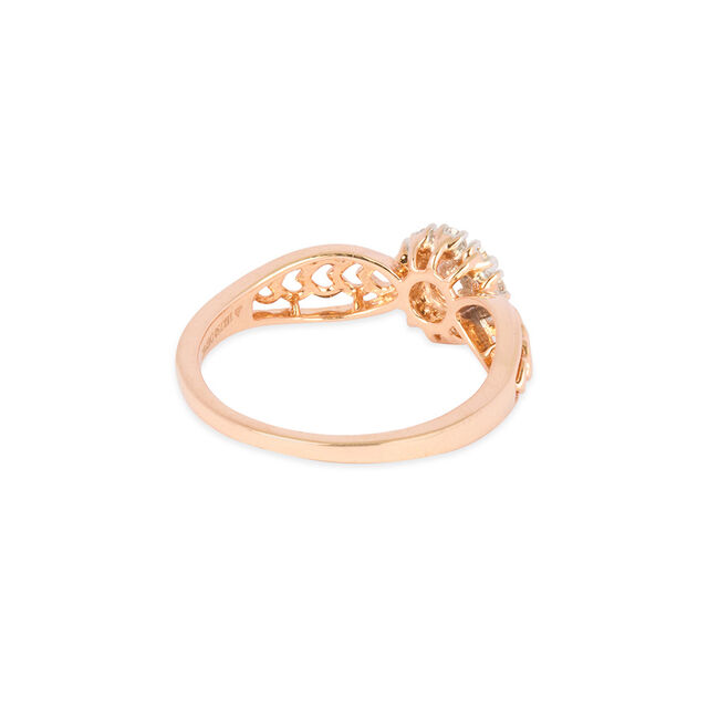 Tanishq 18KT Diamond Finger Ring for Women 4