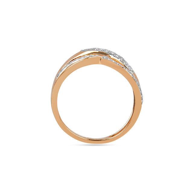 Tanishq 18KT Diamond Finger Ring for Women 4