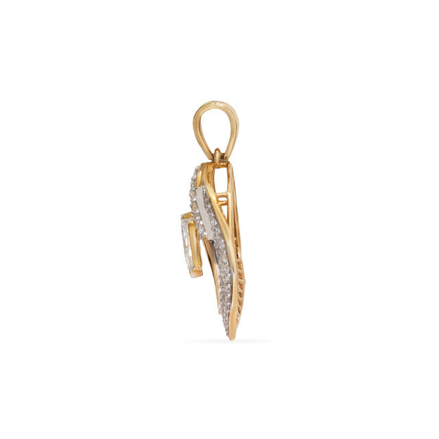 Tanishq 18KT Diamond Pendant 3