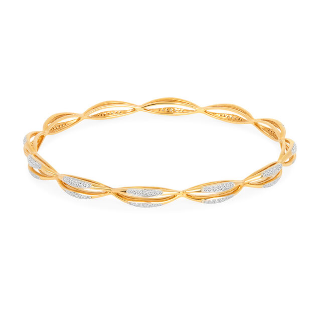 Tanishq 18KT Diamond Bangle for Women 