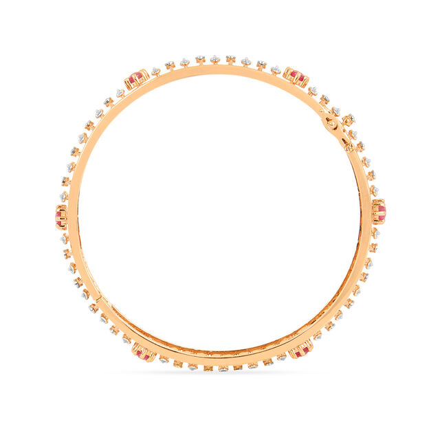 Tanishq 18KT Diamond Bangle for Women 3