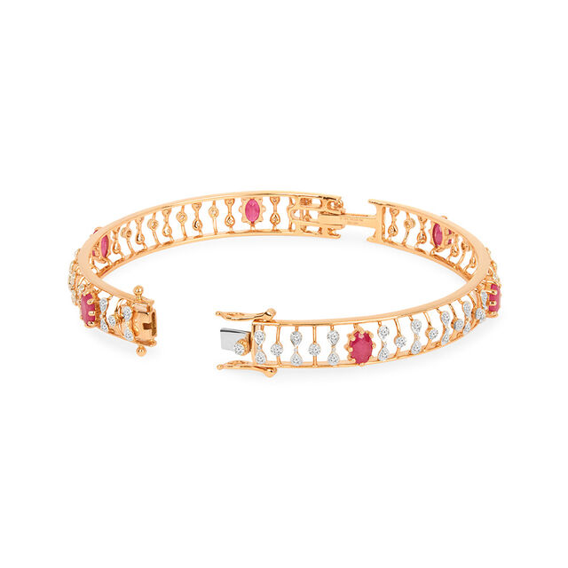 Tanishq 18KT Diamond Bangle for Women 4