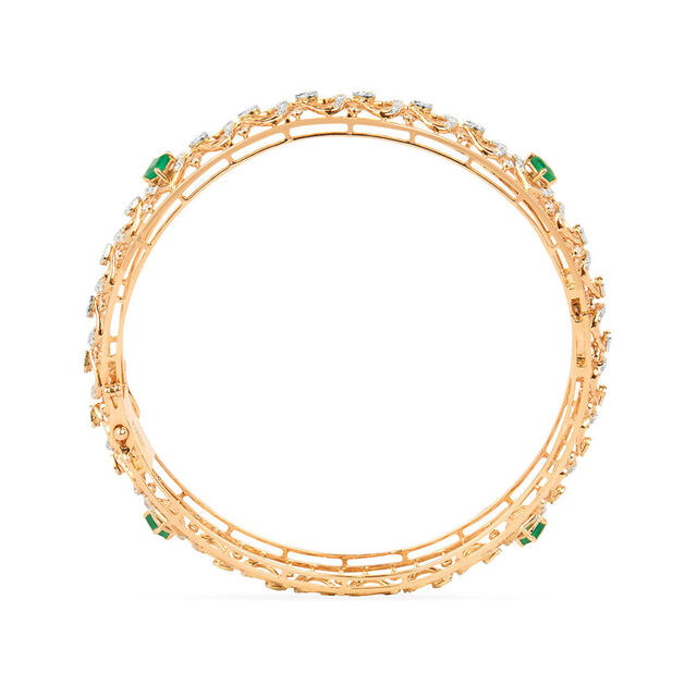 Tanishq 18KT Diamond Bangle for Women 4