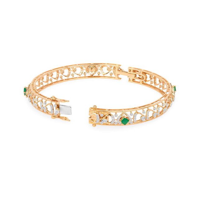 Tanishq 18KT Diamond Bangle for Women 5