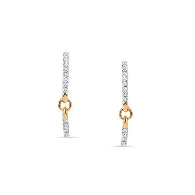 Tanishq 18KT Diamond Necklace Set for Women 4
