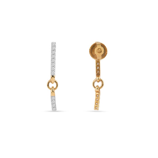 Tanishq 18KT Diamond Necklace Set for Women 5