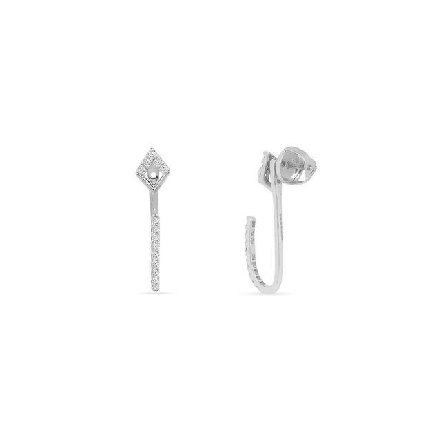 Tanishq 18KT Diamond Earrings for Women 2