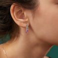 Glimmering U-shaped Earrings 2