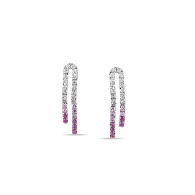 Glimmering U-shaped Earrings 5