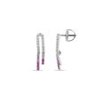 Glimmering U-shaped Earrings 6