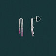 Glimmering U-shaped Earrings 4