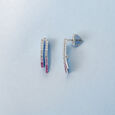 Glimmering U-shaped Earrings 4