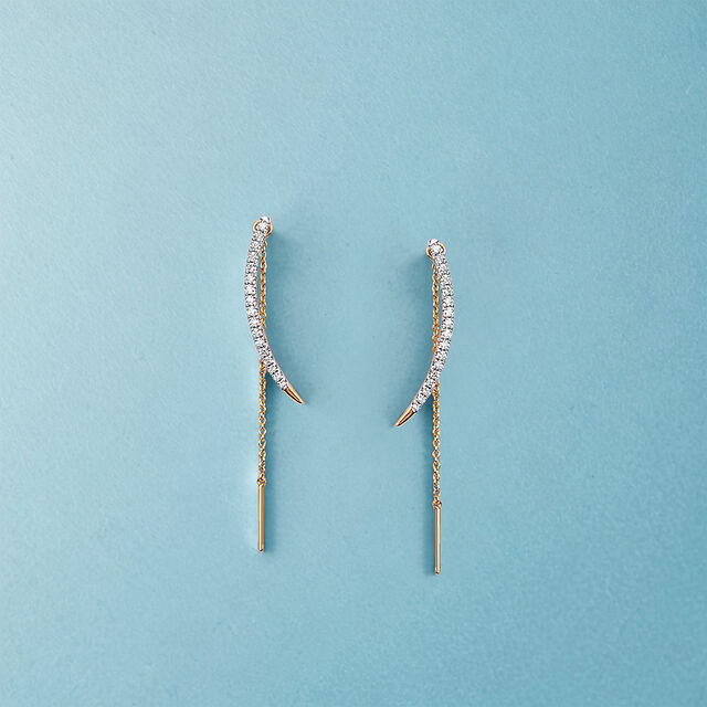 Dazzling Drop Earrings 