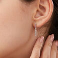 Paperclip  Necklace Earrings 2