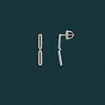 Paperclip  Necklace Earrings 4