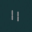 Paperclip  Necklace Earrings 