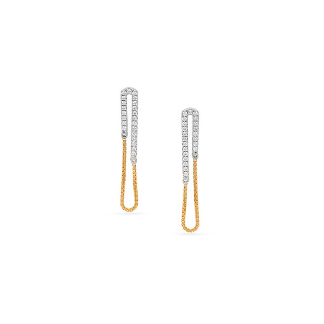 Tanishq 18KT Diamond Earrings for Women 