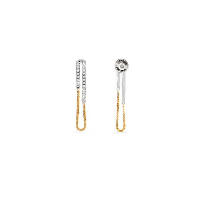 Tanishq 18KT Diamond Earrings for Women 3