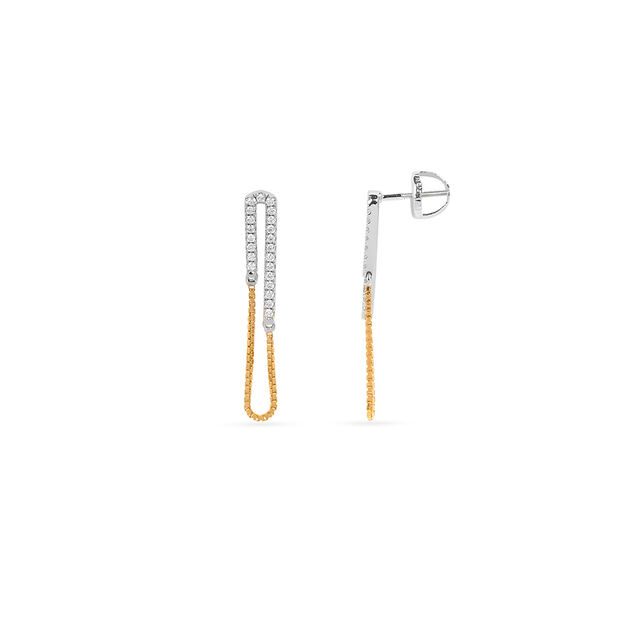 Tanishq 18KT Diamond Earrings for Women 4