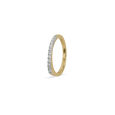 Sleek Diamond Bar Ring 8
