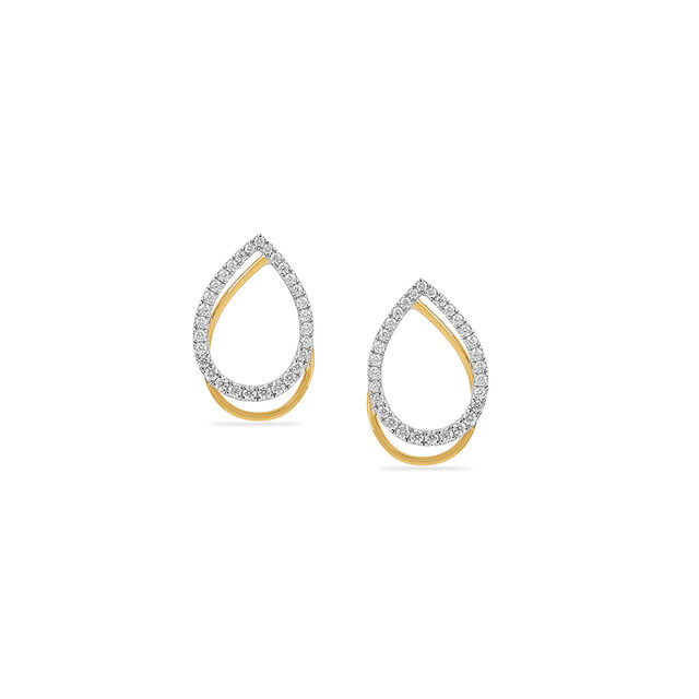 Shadow Teardrop Diamond Necklace 6