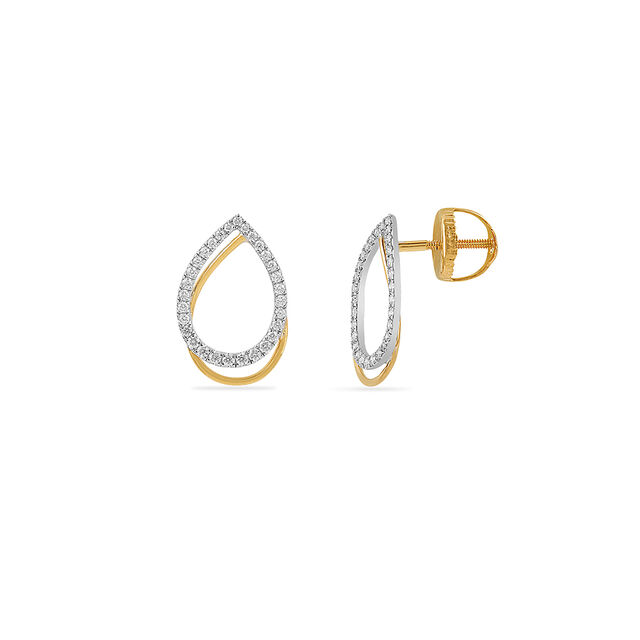 Shadow Teardrop Diamond Necklace 7