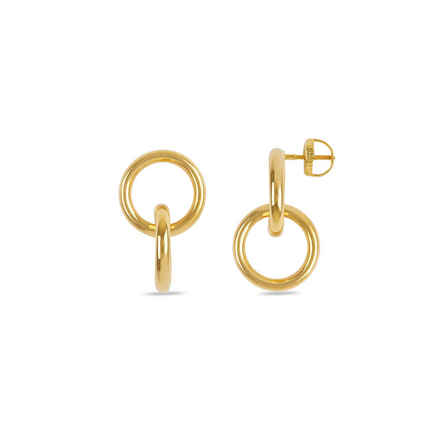 Reversed Hoop Earrings 7