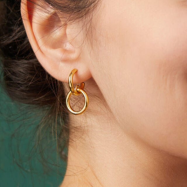 Reversed Hoop Earrings 4