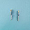 Tanishq J Bali Diamond Stud Earrings 18K Yellow Gold for Women 