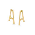 Tanishq Hoop Illusion Diamond Stud Earrings 18K Yellow Gold for Women 6